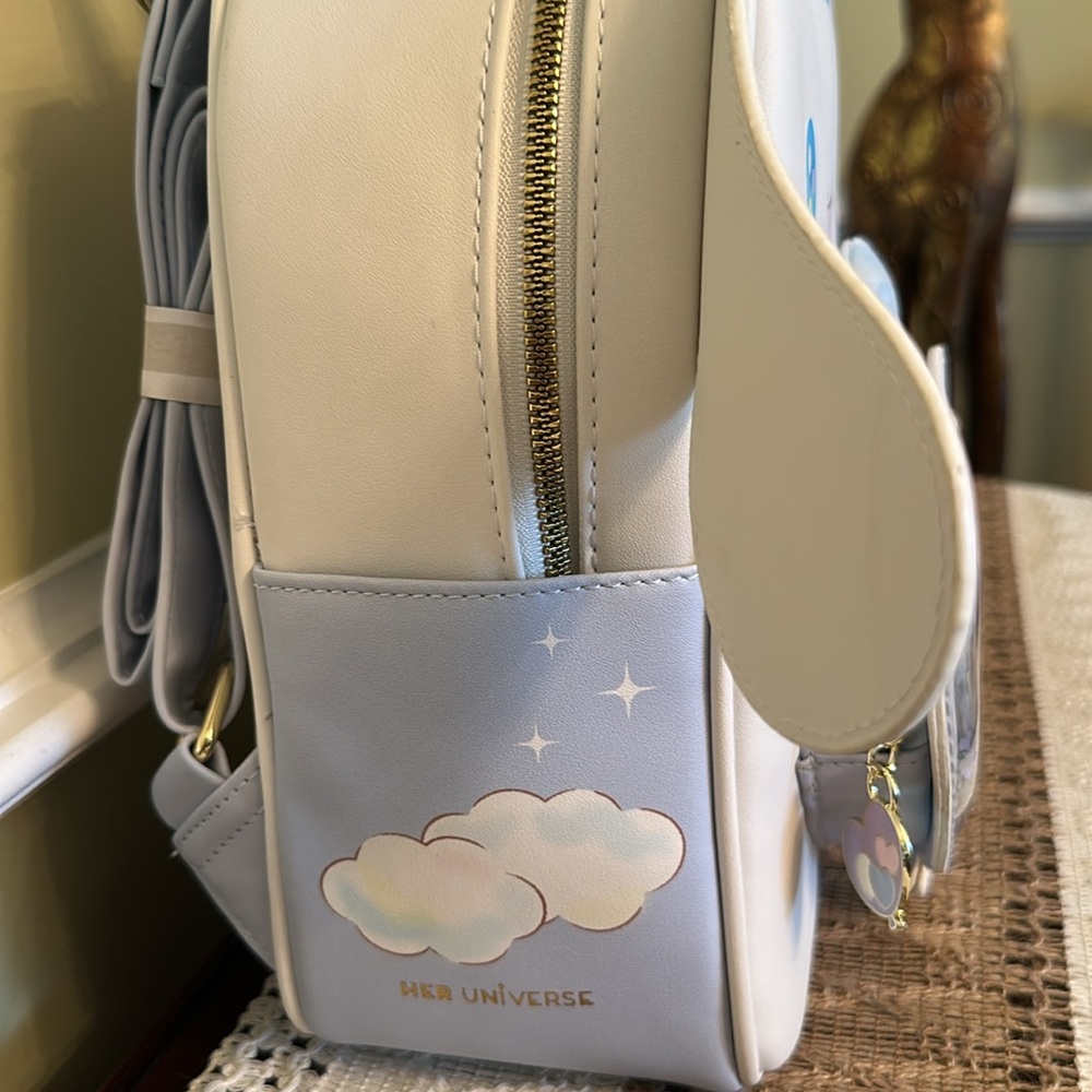 NWT Her Universe Cinnamoroll Balloon Mini Backpack with Sequins - Picture 14 of 16